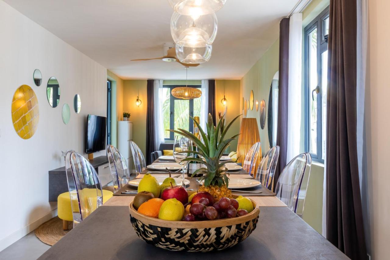 Flic-en-Flacq Les Cerisiers Beach Residence, Cosy And Modern 3 Bedroom Apartment Located 50 Metres From The Beach And From All Amenities And Restaurants On The Coastal Road מראה חיצוני תמונה
