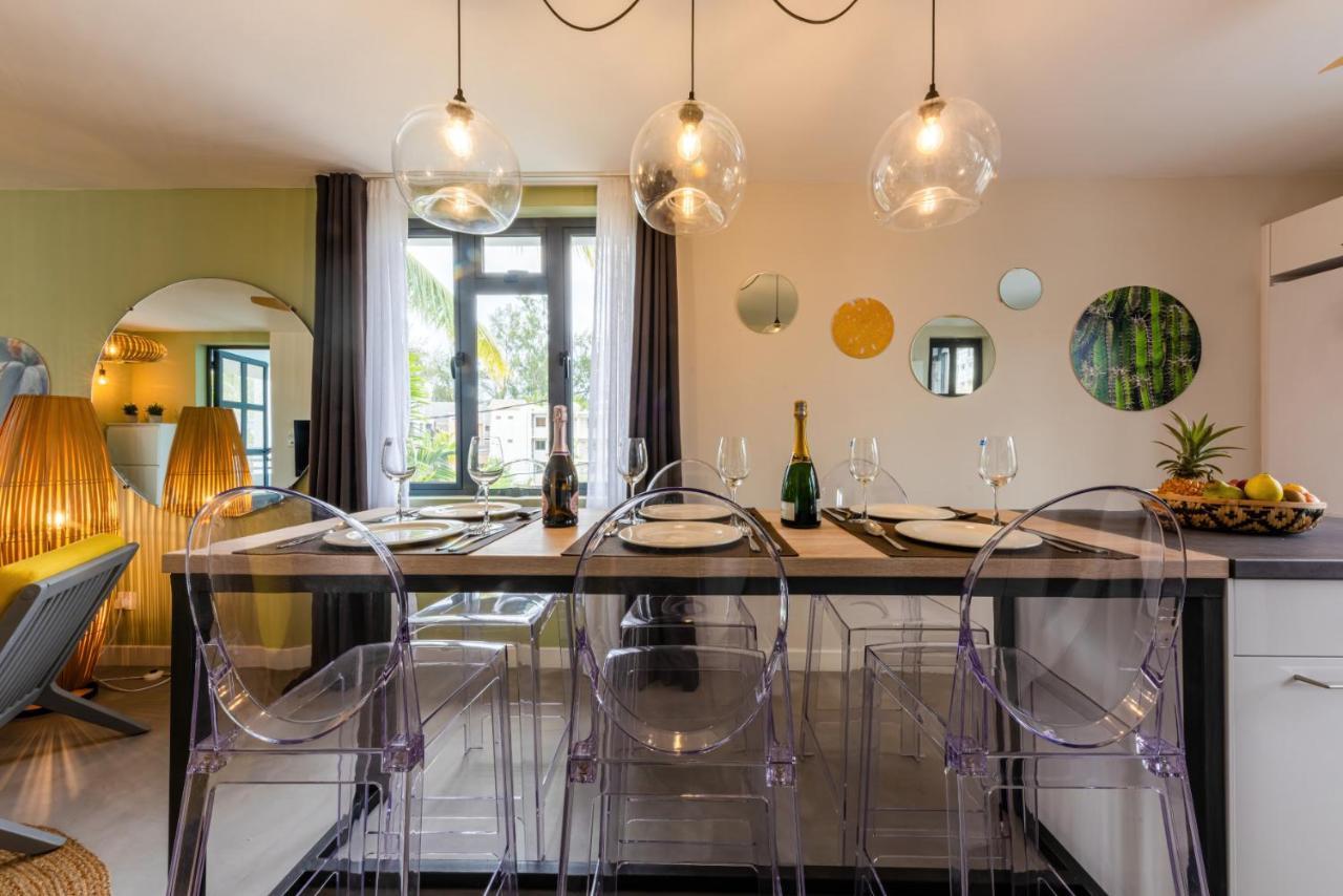 Flic-en-Flacq Les Cerisiers Beach Residence, Cosy And Modern 3 Bedroom Apartment Located 50 Metres From The Beach And From All Amenities And Restaurants On The Coastal Road מראה חיצוני תמונה